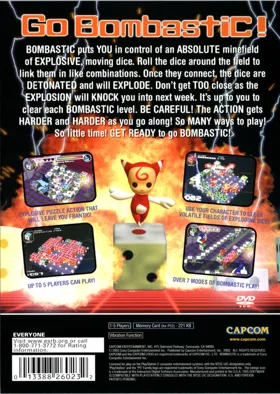 Bombastic box cover back
